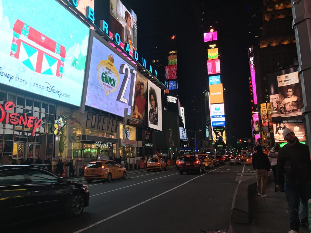 טייימס סקוור, times square, ניו יורק